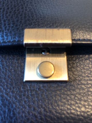 cartera piel portadocumentos