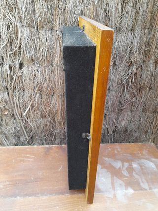 CUADRO ANTIGUO EN URNA. LEER DESCRIPCIÓN