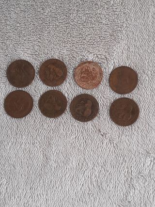 Monedas cobre