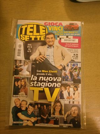Rivista Telesette N.35 - 24 AGOSTO 2021