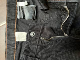 Pantaloni bambino velluto neri