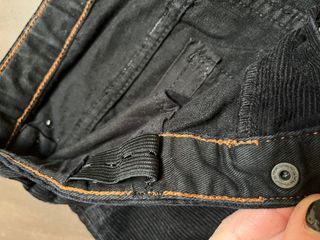 Pantaloni bambino velluto neri