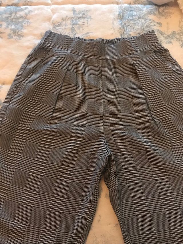 pantalon de cuadros  stradivarius