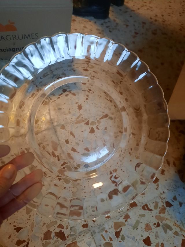 Vajilla duralex  blanco.