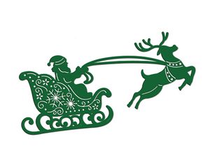 Troquel nº 25 - TRINEO NAVIDEÑO