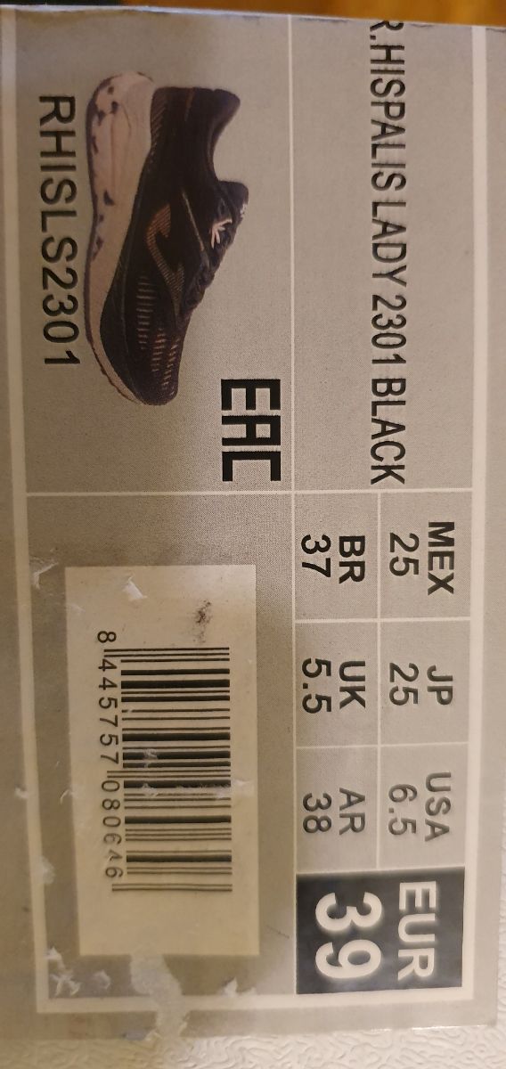 Zapatillas running JOMA Hispalis Lady 2301