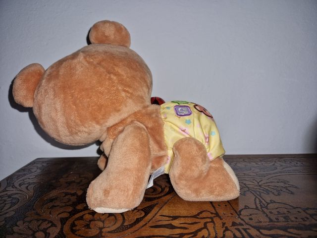 VTech- Osito Gateos Peluche, Color marrón