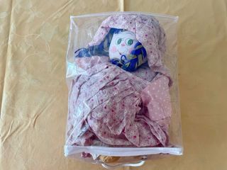 muñeca de trapo Altura: 60 cms.