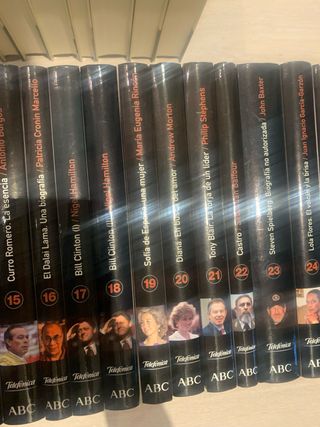 Colección 30 libros Biografias NUEVOS