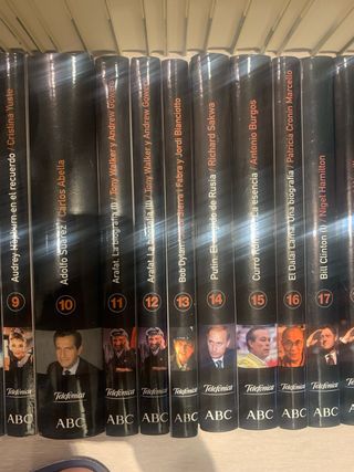 Colección 30 libros Biografias NUEVOS