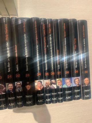 Colección 30 libros Biografias NUEVOS