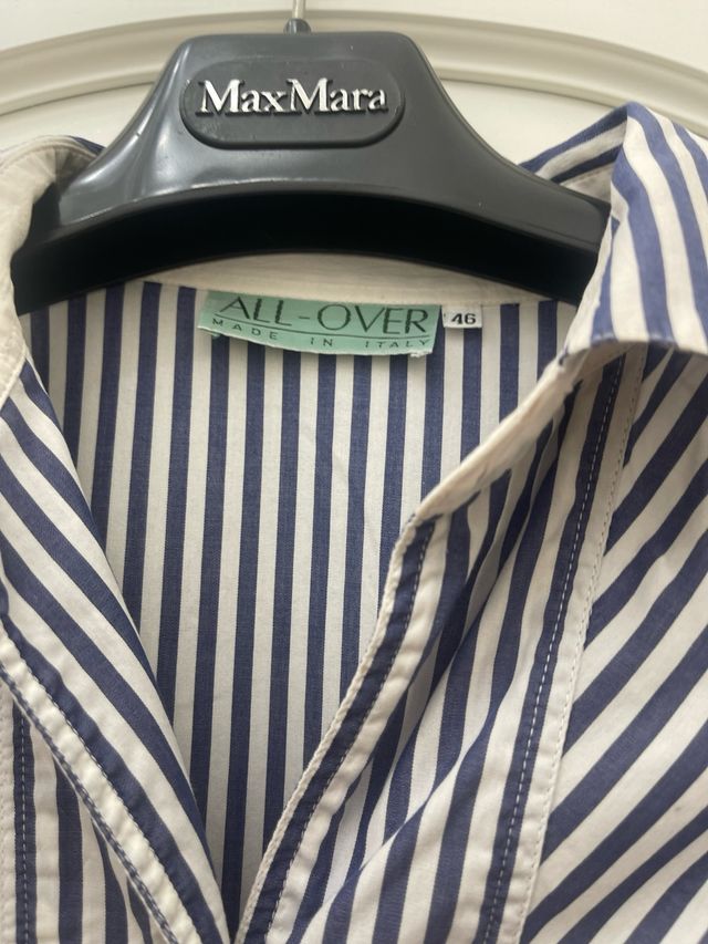 Vestito camicione All-Over a righe tg 46