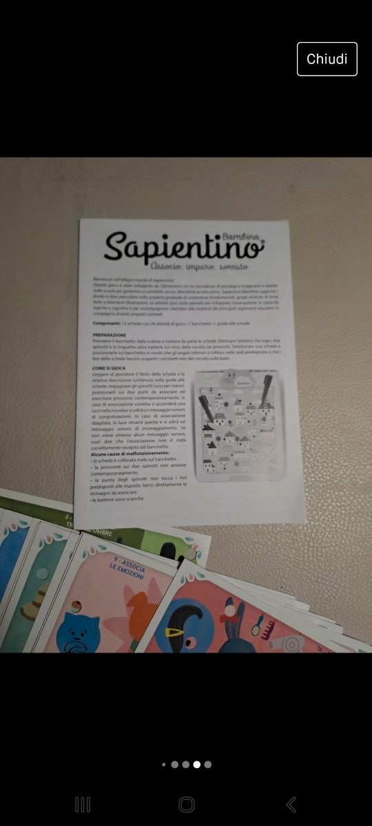 Sapientino bimba
