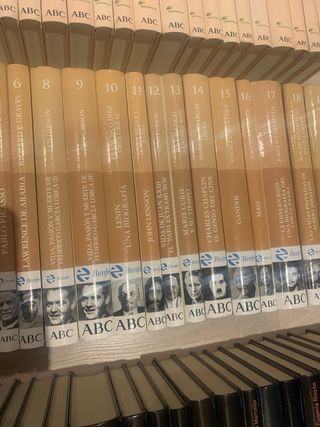 Colección 19 libros Biografias nuevos