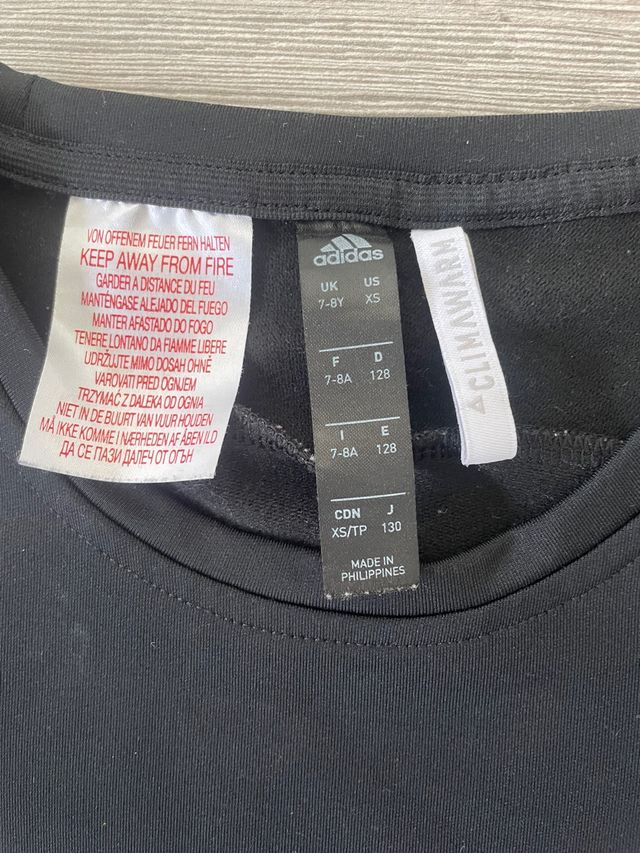 camiseta deporte o termica adidas T 7-8