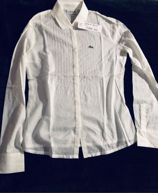 Camisa blanca Lacoste