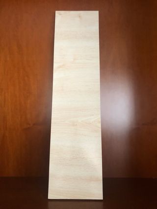 Estanteria madera 60x15x1,5 cm