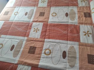 Edredón para cama de 150 cm.