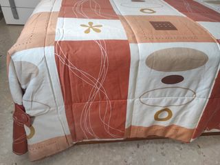Edredón para cama de 150 cm.