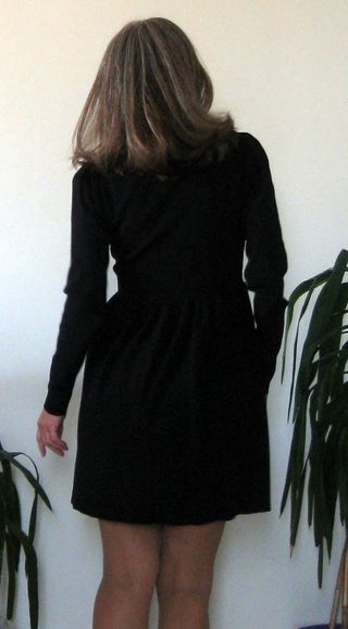 Vestido zara negro mini