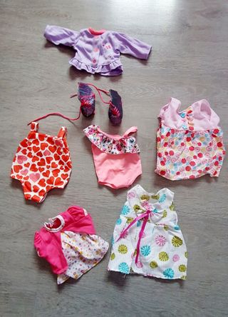 Cuna de madera+ Nenuco merienditas +ropita