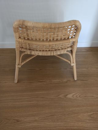 Silla mimbre Ikea