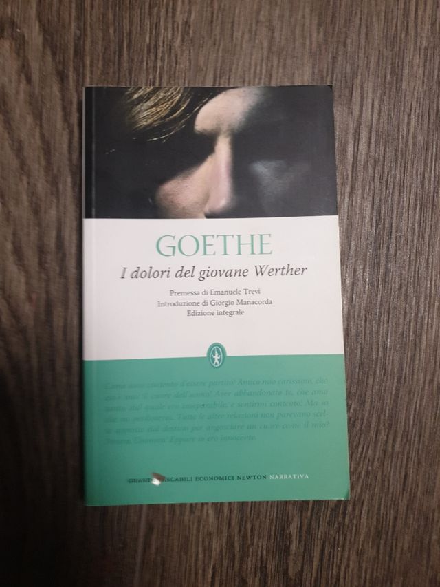 Libro "I dolori del giovane Werther"