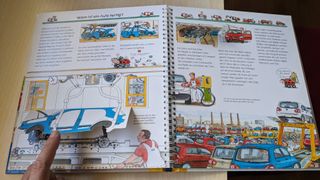 Libro en alemán para niños "Alles über Autos"