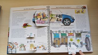 Libro en alemán para niños "Alles über Autos"