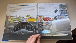 Libro en alemán para niños "Alles über Autos"