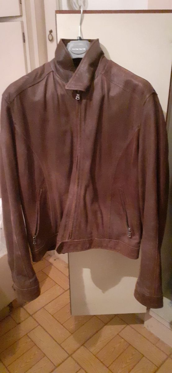 Giubbotto pelle uomo