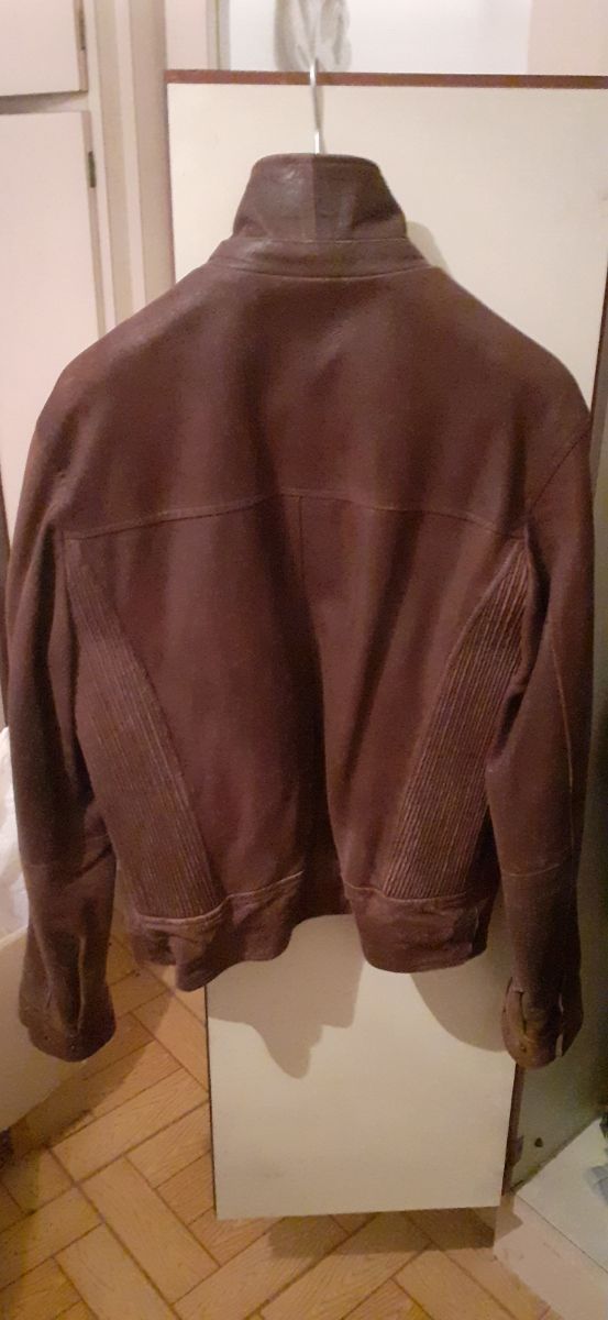 Giubbotto pelle uomo