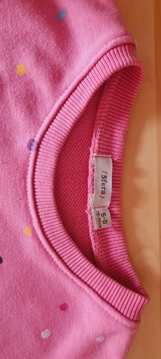 Vestido niña lunares