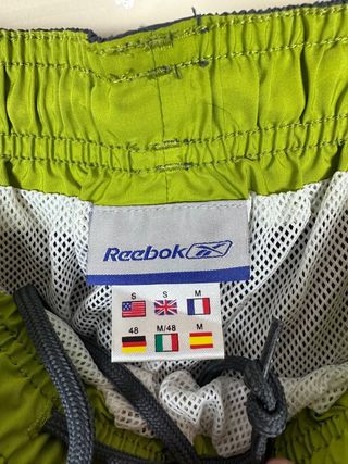 Reebok Track Pants y2k Vintage Parachute Embroider