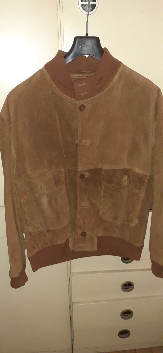 Giubbotto scamosciato uomo