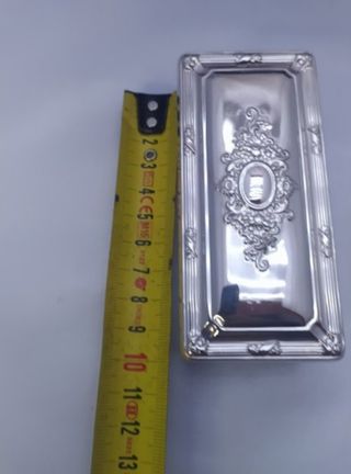 Gioielli/porta stuzzicadenti Pedro Durán. Argento 925