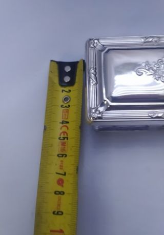 Gioielli/porta stuzzicadenti Pedro Durán. Argento 925