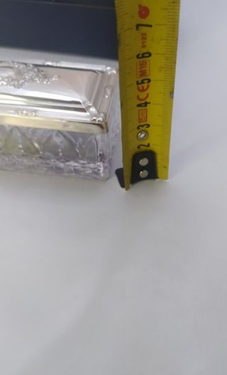 Gioielli/porta stuzzicadenti Pedro Durán. Argento 925