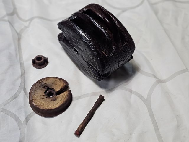 Antigua Pasteca Polipasto barco