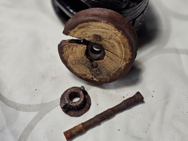 Antigua Pasteca Polipasto barco