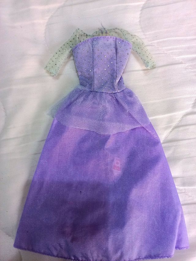Vestido antiguo original de Barbie