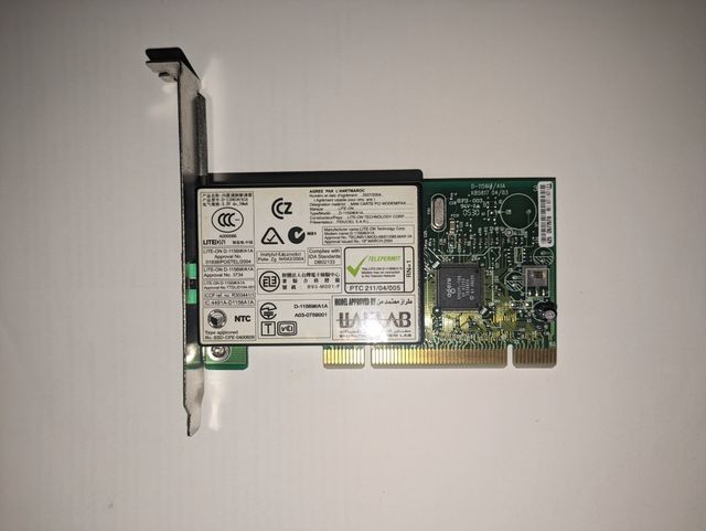 Scheda PCI con connettore RJ11