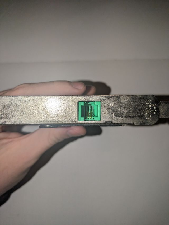 Scheda PCI con connettore RJ11