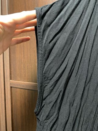 Camisola negra Talla unica Stradivarius algodón