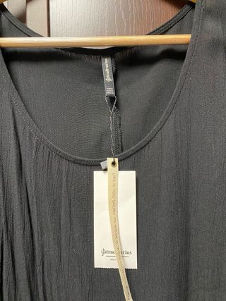 Camisola negra Talla unica Stradivarius algodón