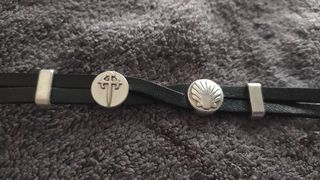 PULSERAS DE CUERO Y ACERO