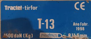 Tractel tirfor t13 1500kg