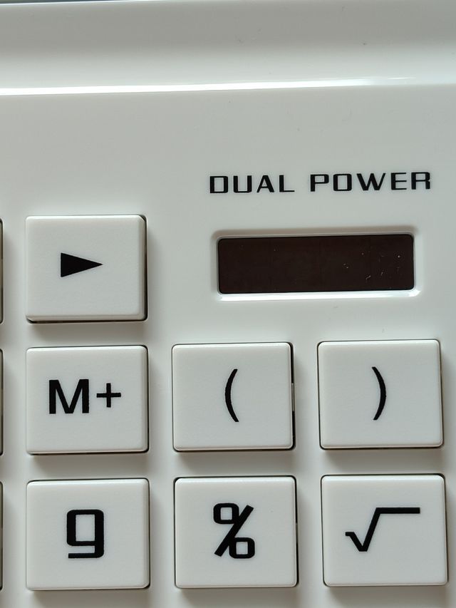 Calculadora solar teclas grandes