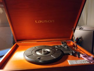 Lauson Tocadiscos Bluetooth, CD, Radio, USB