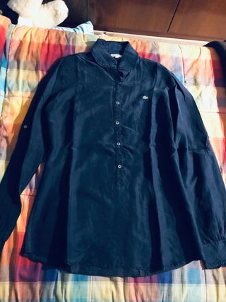 Camisa seda Lacoste